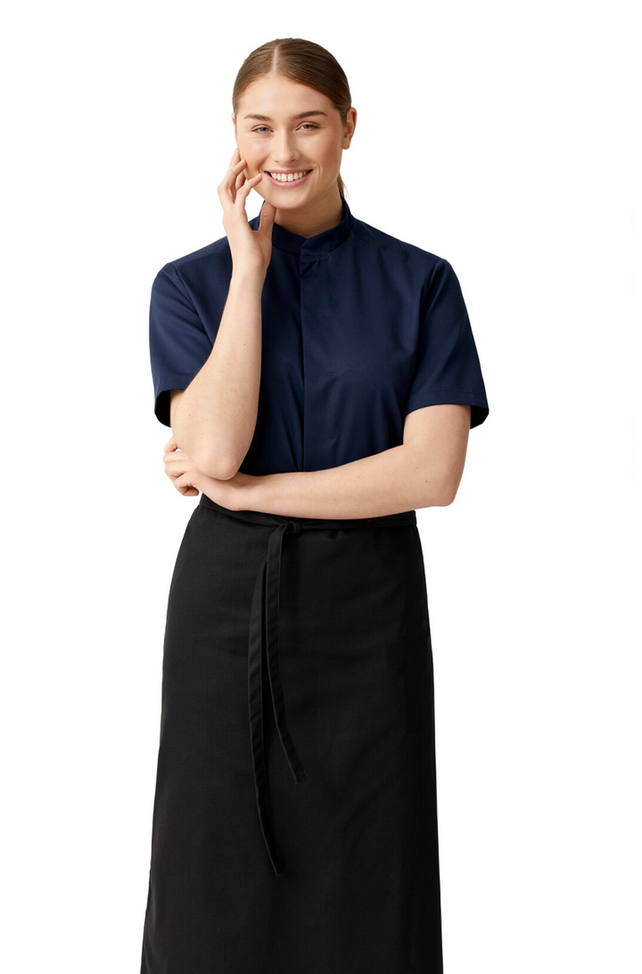 Kurzarm Tencel Koch-/Servicehemd