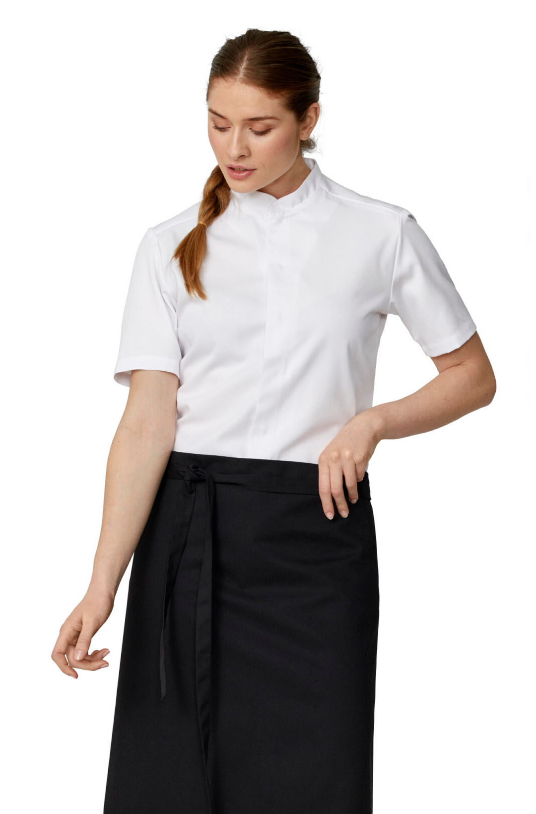 Kurzarm Tencel Koch-/Servicehemd