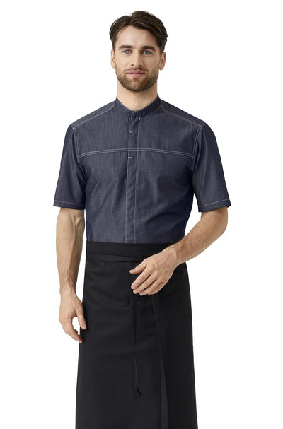 Modernes Koch- und Servicehemd / Kurzarm