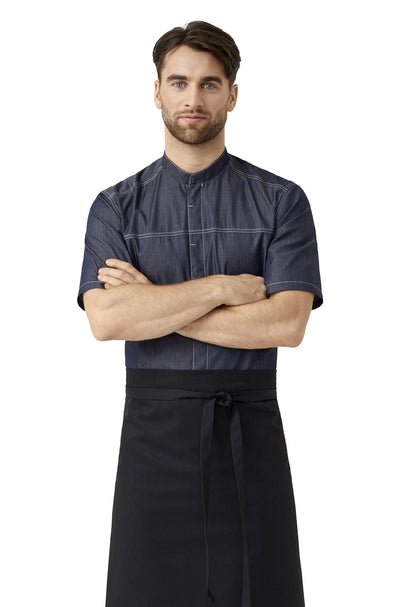 Modernes Koch- und Servicehemd / Kurzarm