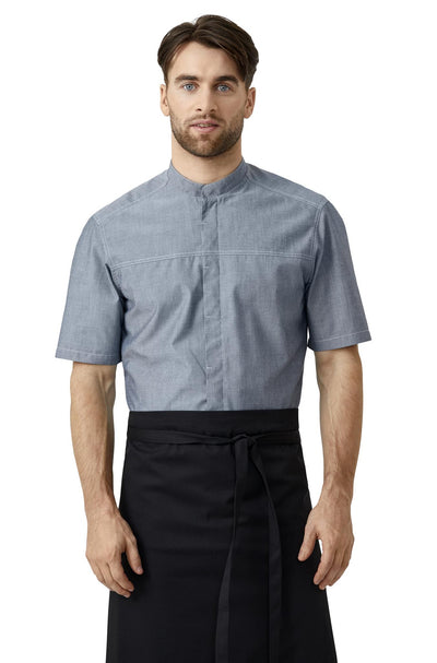 Modernes Koch- und Servicehemd / Kurzarm