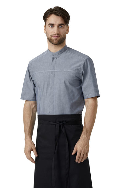 Modernes Koch- und Servicehemd / Kurzarm