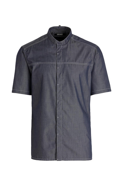 Modernes Koch- und Servicehemd / Kurzarm