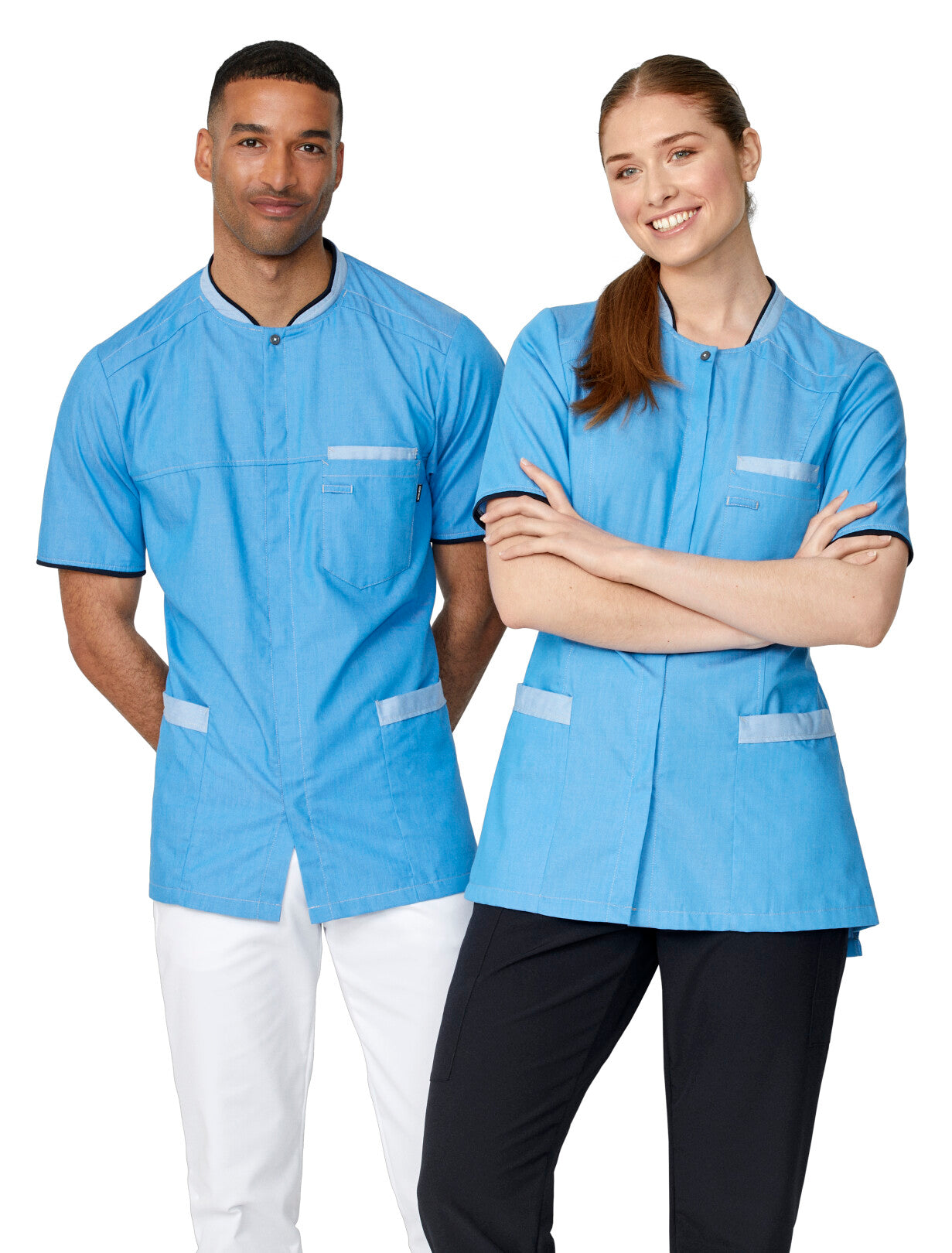 Herrenkasack mit atmungsaktivem Jersey