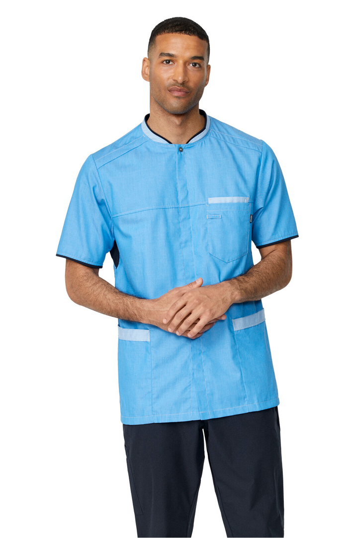 Pflege Herrenkasack mit atmungsaktivem Jersey
