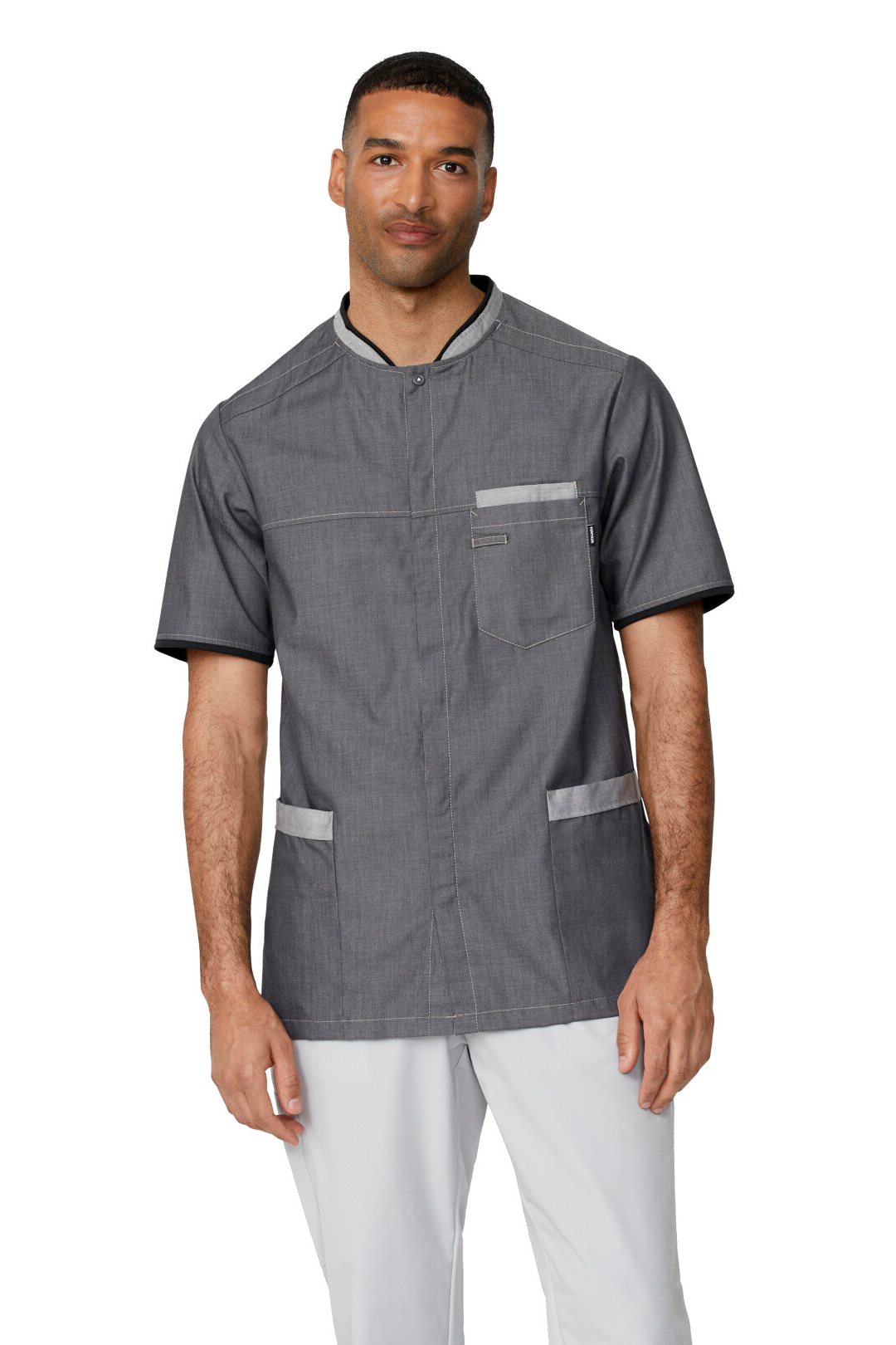 Pflege Herrenkasack mit atmungsaktivem Jersey
