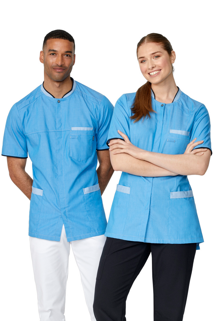 Pflege Herrenkasack mit atmungsaktivem Jersey
