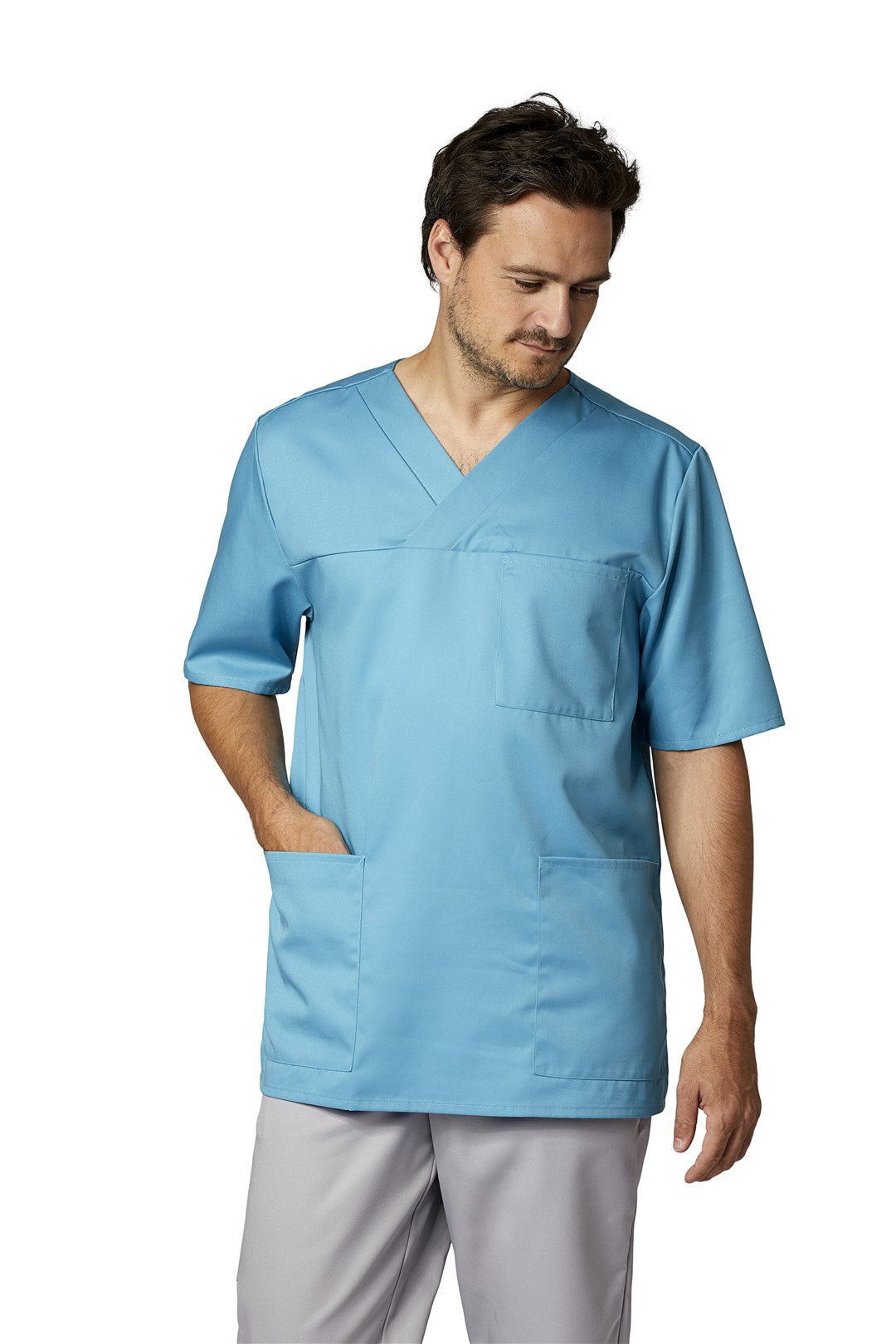 Unisex Schlupfkasack Lyocell Weiss