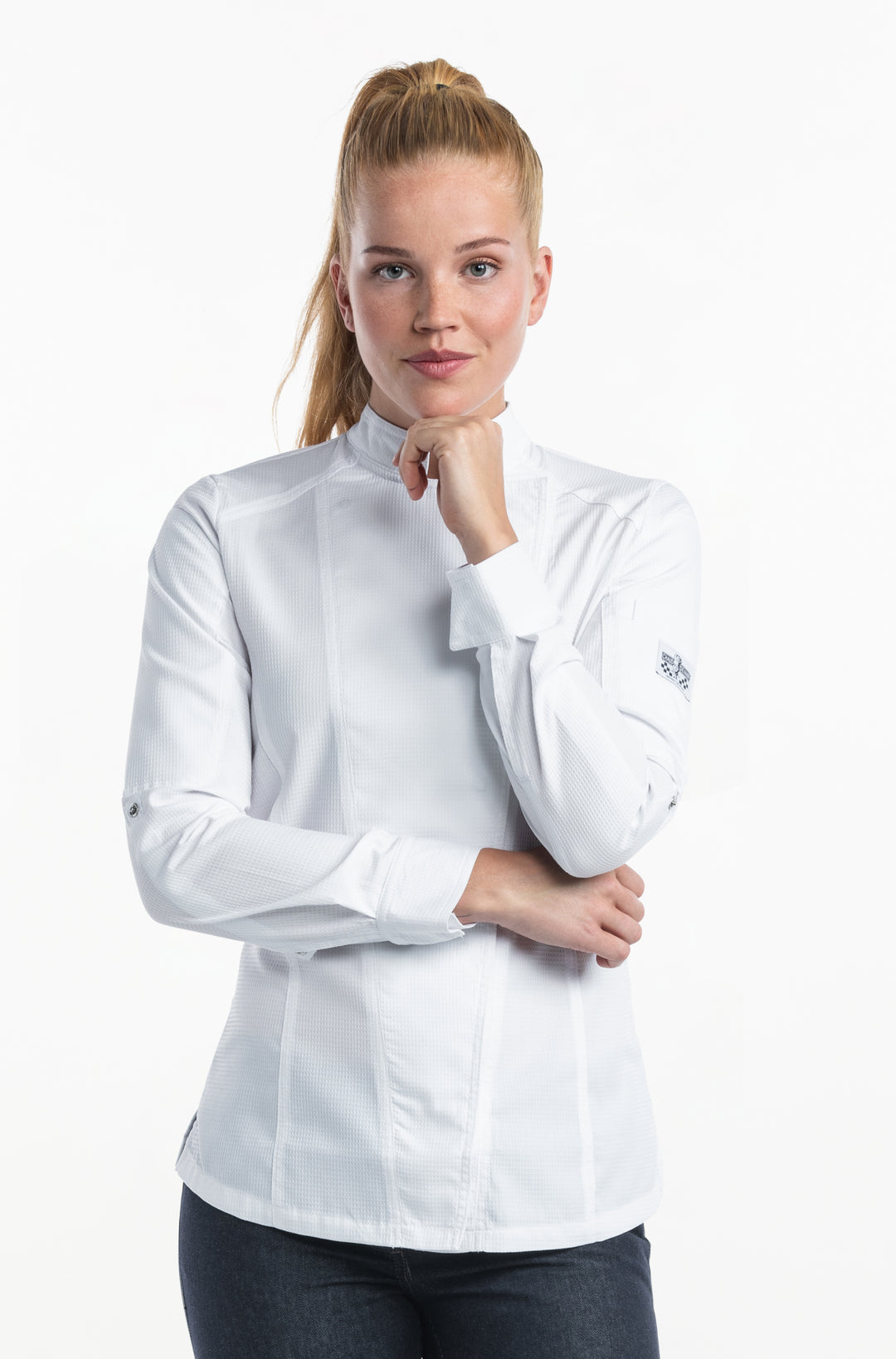 Lady Biker Kochjacke Unisex