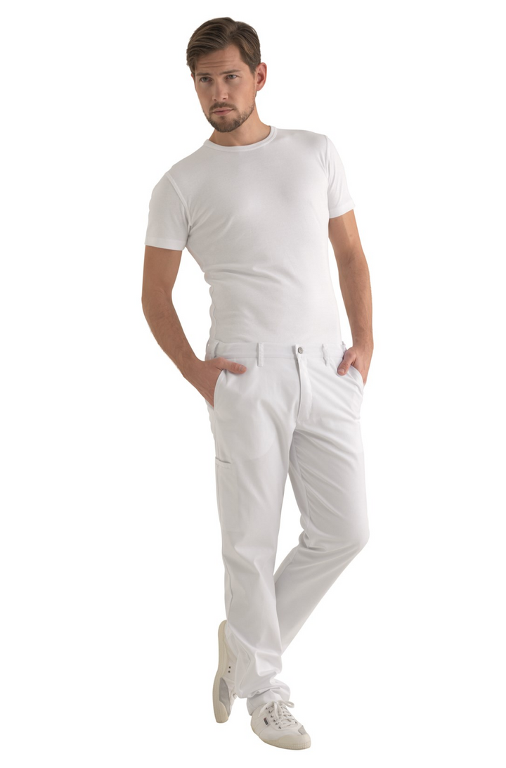 Herren Chinohose für Pflege und Medizin