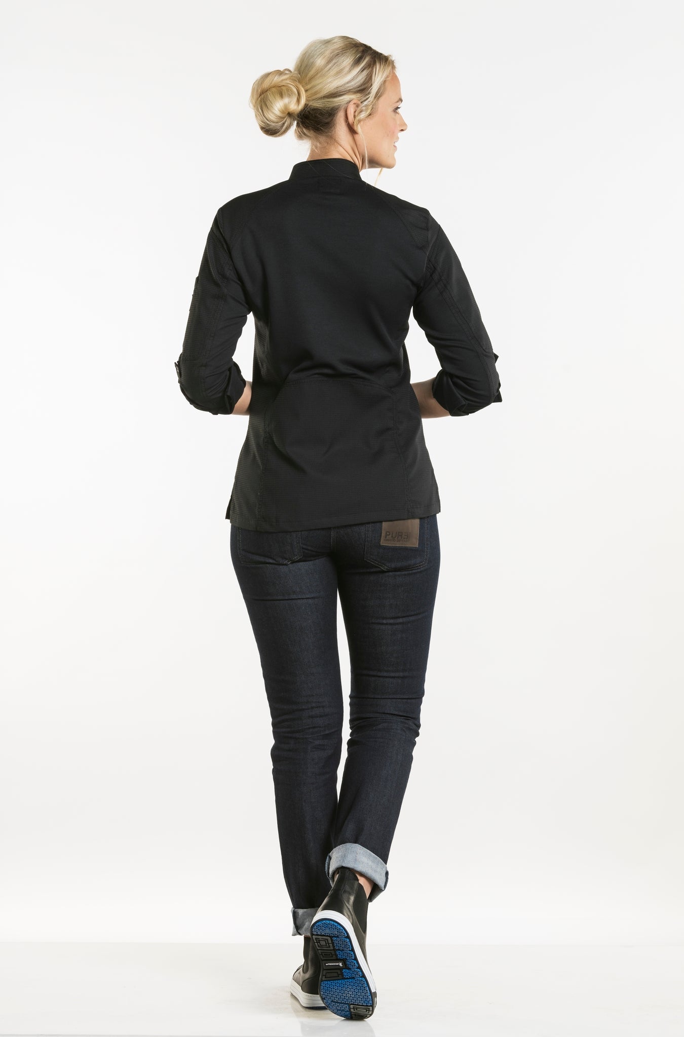 Lady Biker Kochjacke Unisex