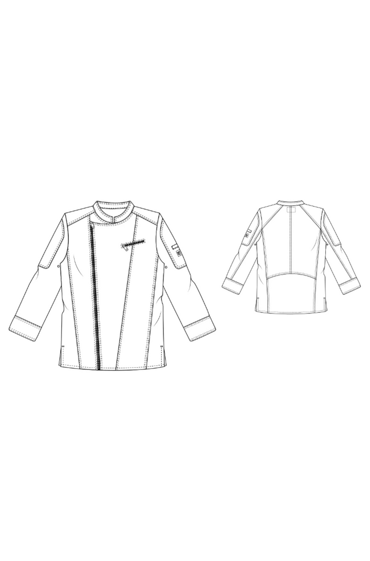 Biker Kochjacke Unisex