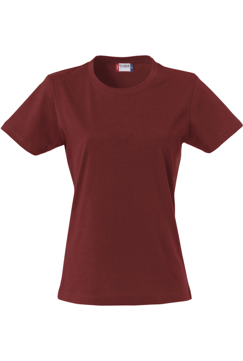 5er Pack - Basic rundhals Damen T-Shirt