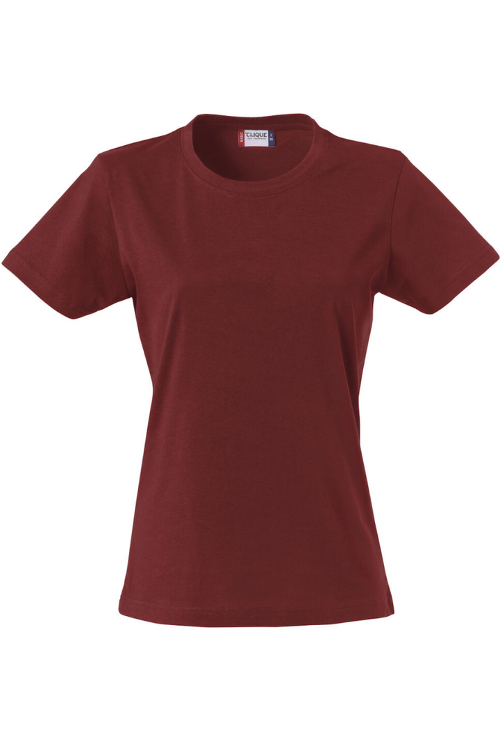 5er Pack - Basic rundhals Damen T-Shirt