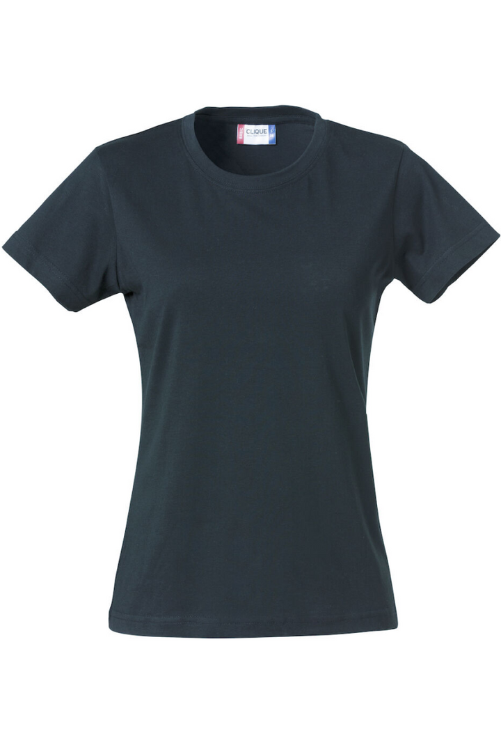 5er Pack - Basic rundhals Damen T-Shirt