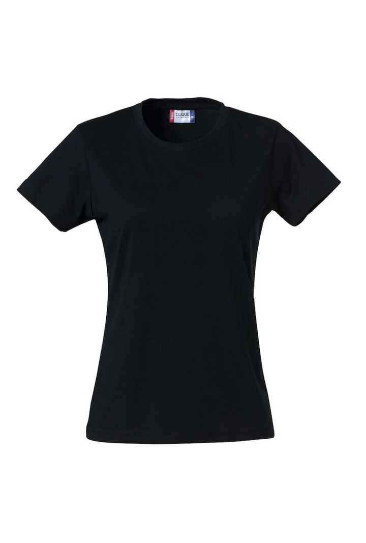 5er Pack - Basic rundhals Damen T-Shirt