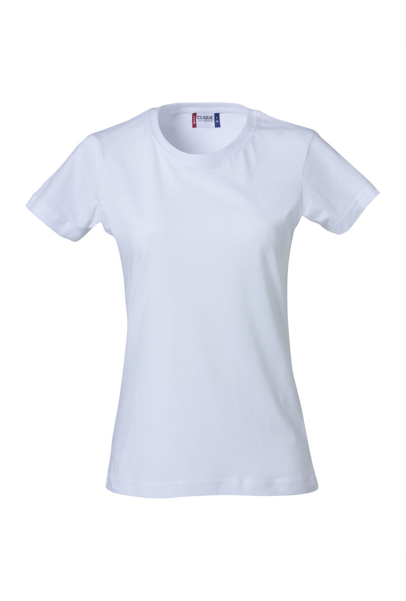 5er Pack - Basic rundhals Damen T-Shirt