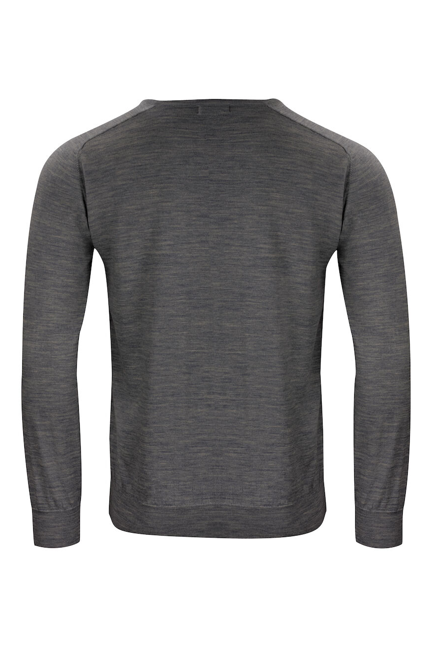 Strickpullover V-Neck Merino für Herren