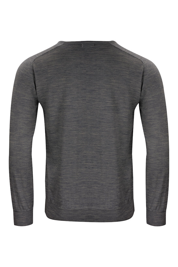 Strickpullover V-Neck Merino für Herren