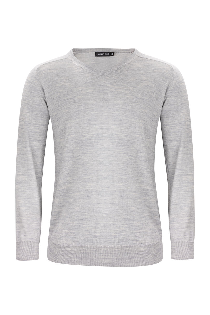 Strickpullover V-Neck Merino für Herren