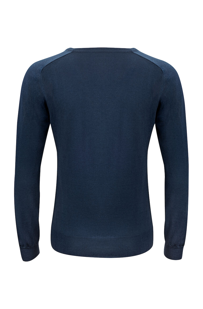 Strickpullover V-Neck Merino für Damen