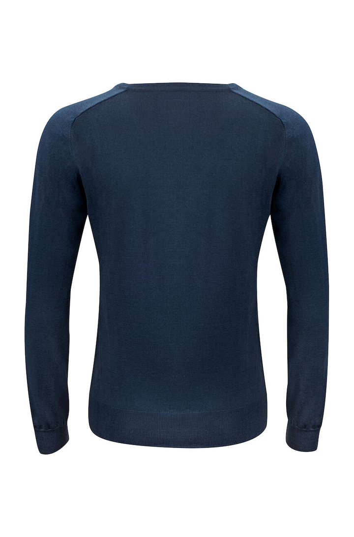 Strickpullover V-Neck Merino für Damen
