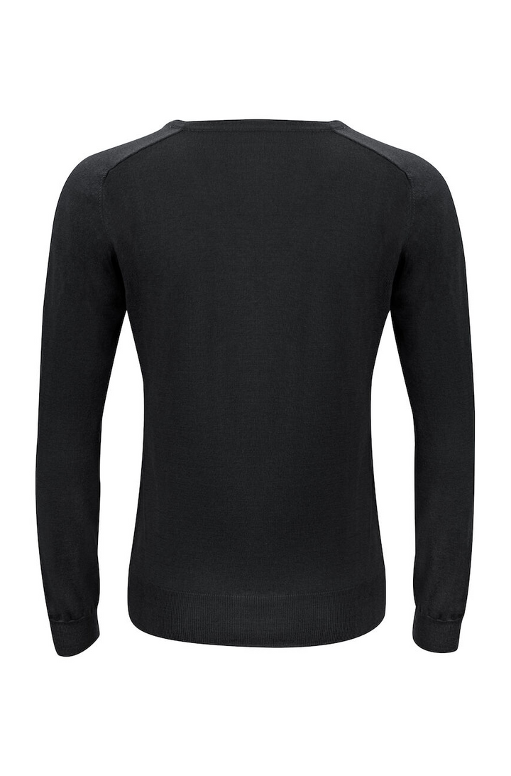 Strickpullover V-Neck Merino für Damen