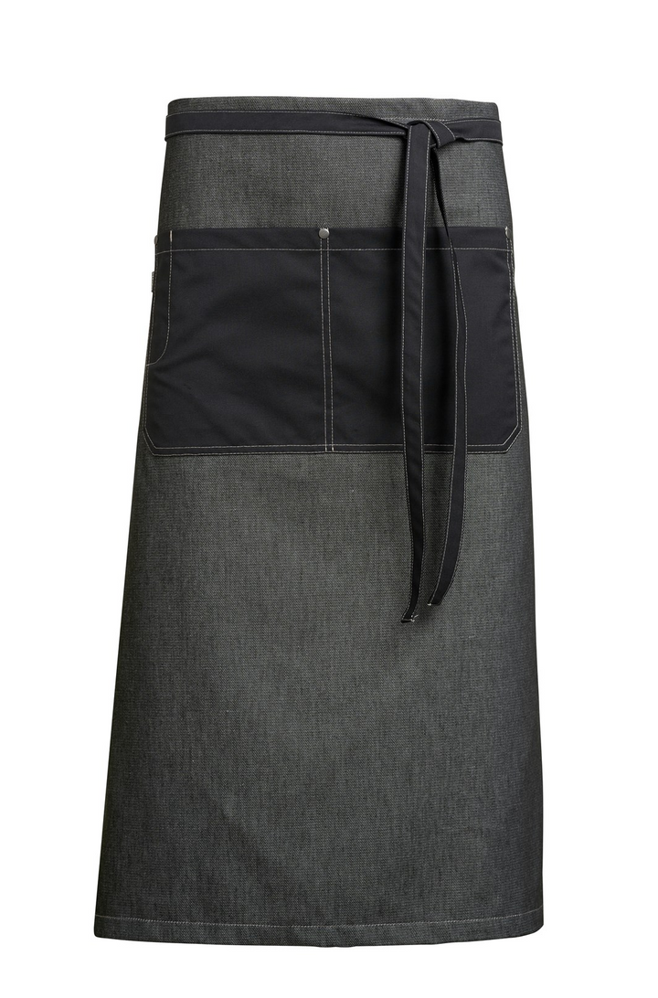 Bistroschürze mit Taschen Rock Cross