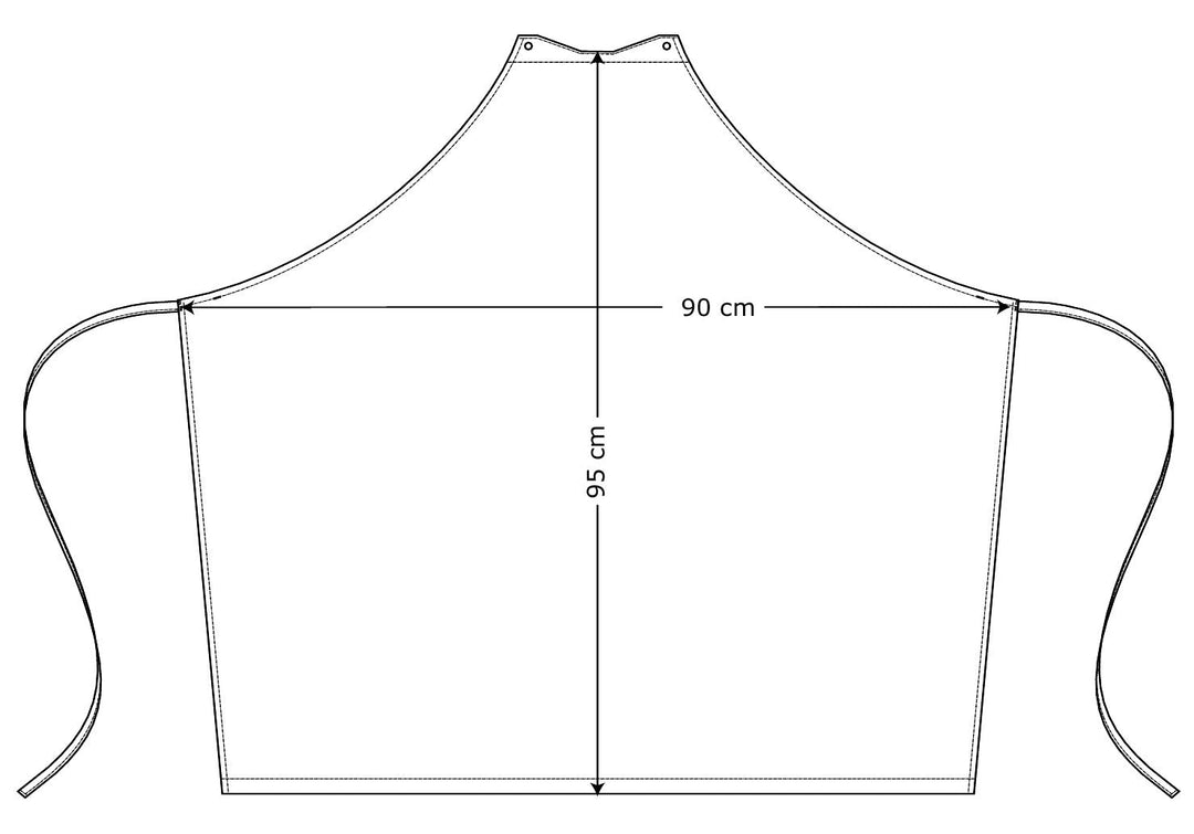Snap-on Schürze