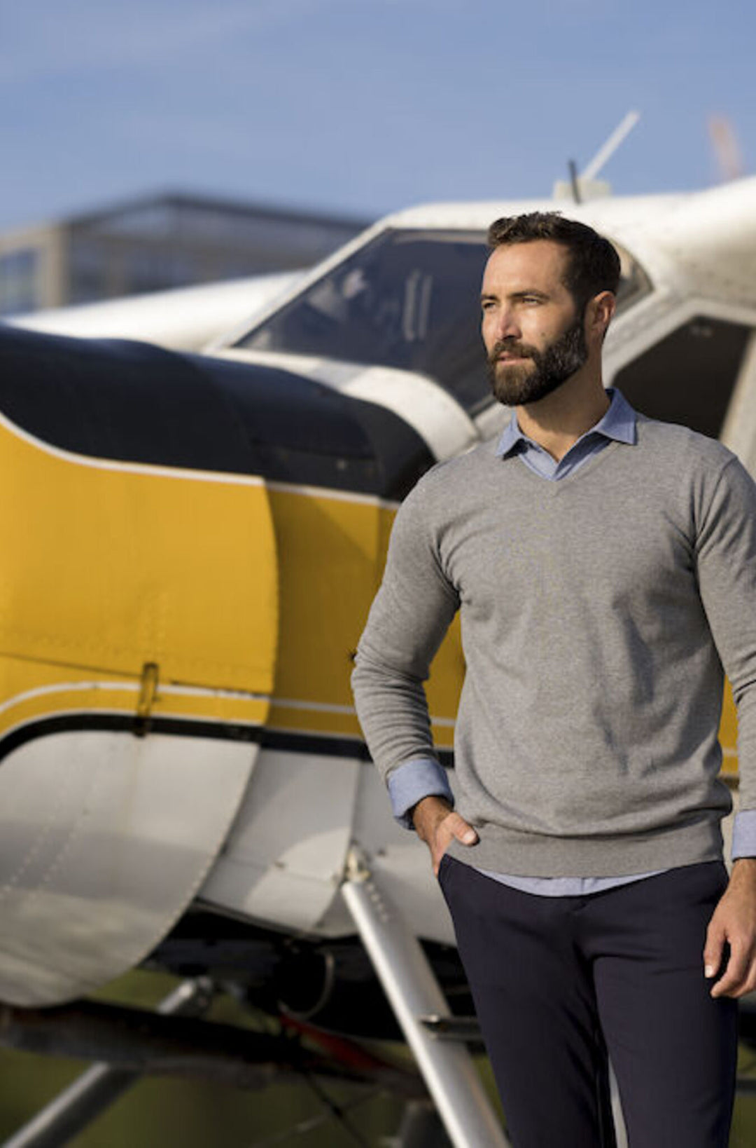 Oakville V-neck Herren