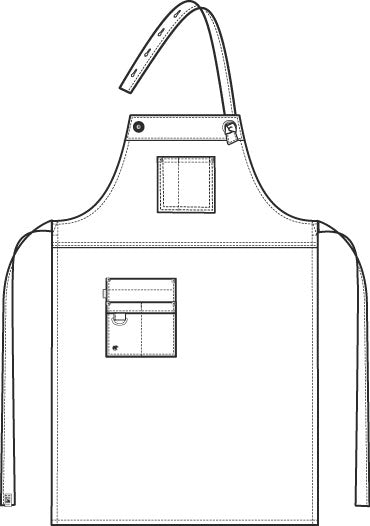 Latzschürze CANVAS