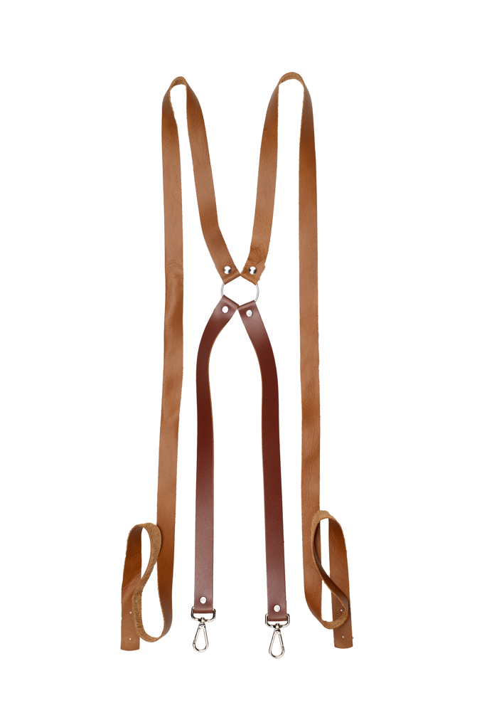 Individuelle Schürzenbänder (ohne Latzschürze) Leder