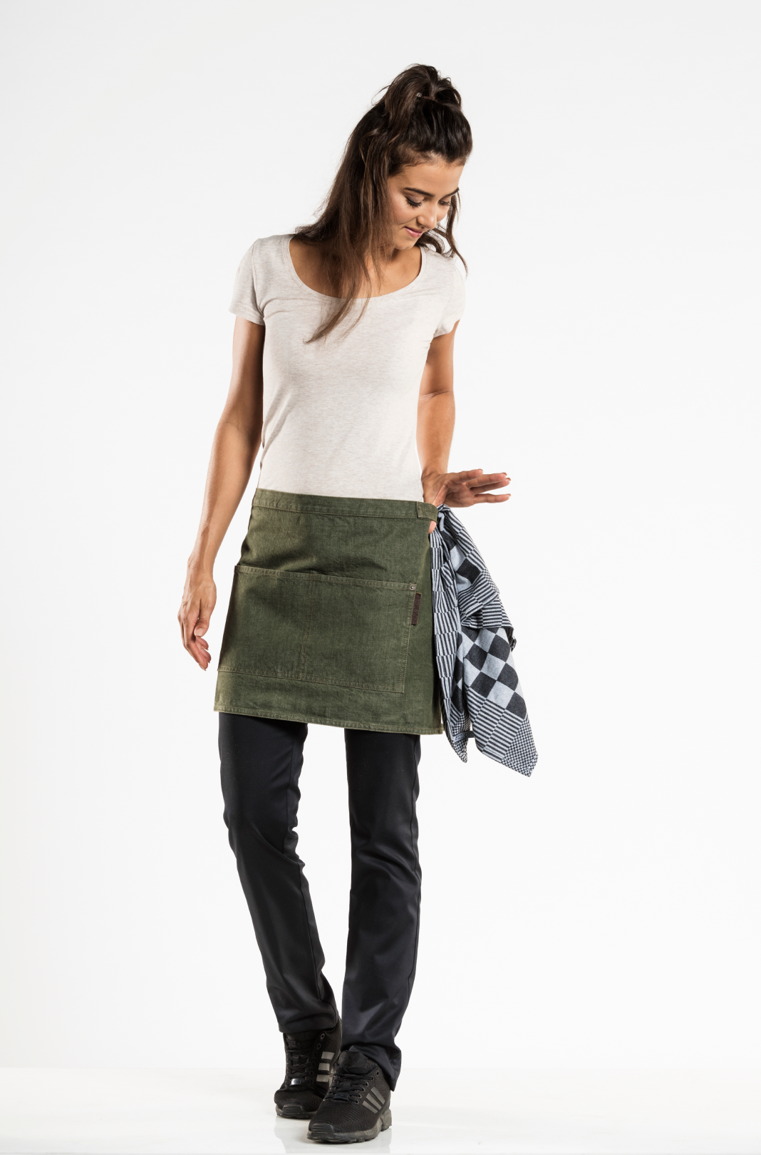 APRON BASE DENIM