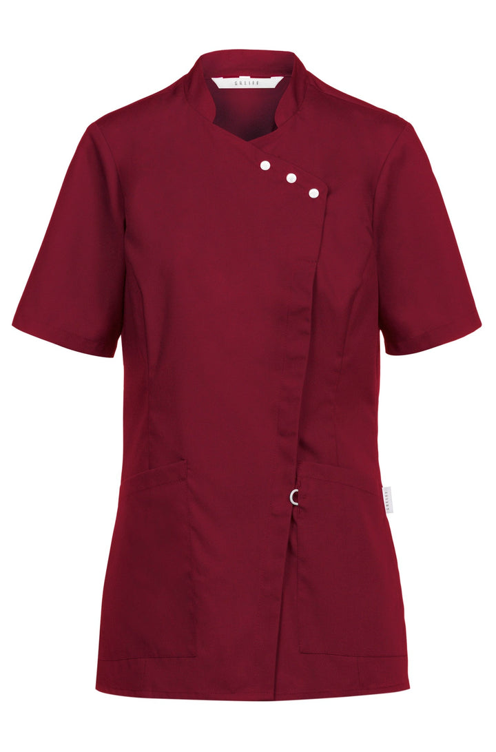 Damen Kasack Regular Fit Weiss