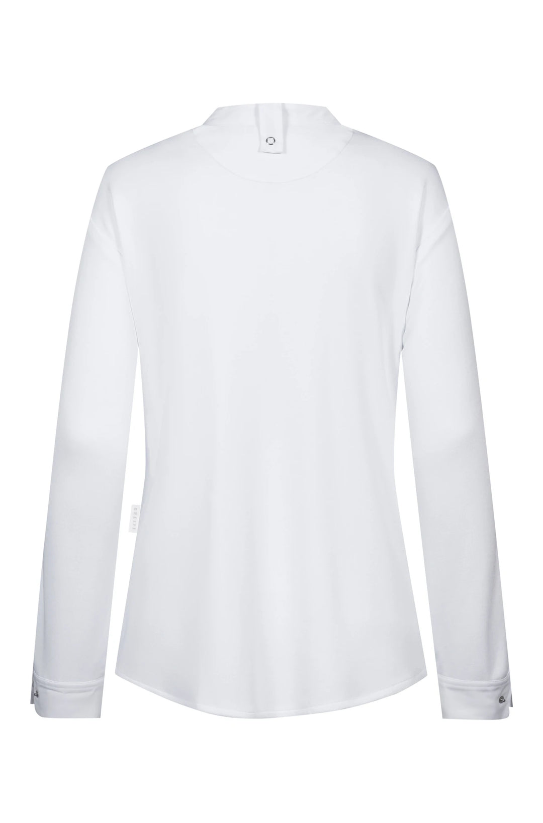Damen Kochhemd mit Jerseyeinsatz