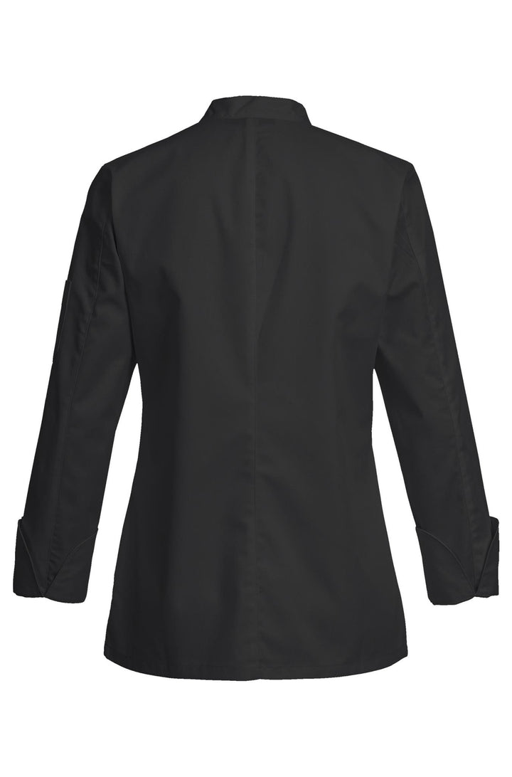 Damen Kochjacke mit verdeckten Druckknöpfen