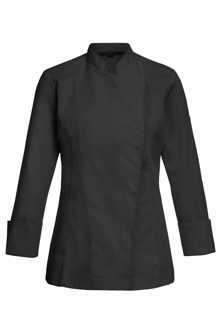 Damen Kochjacke mit verdeckten Druckknöpfen