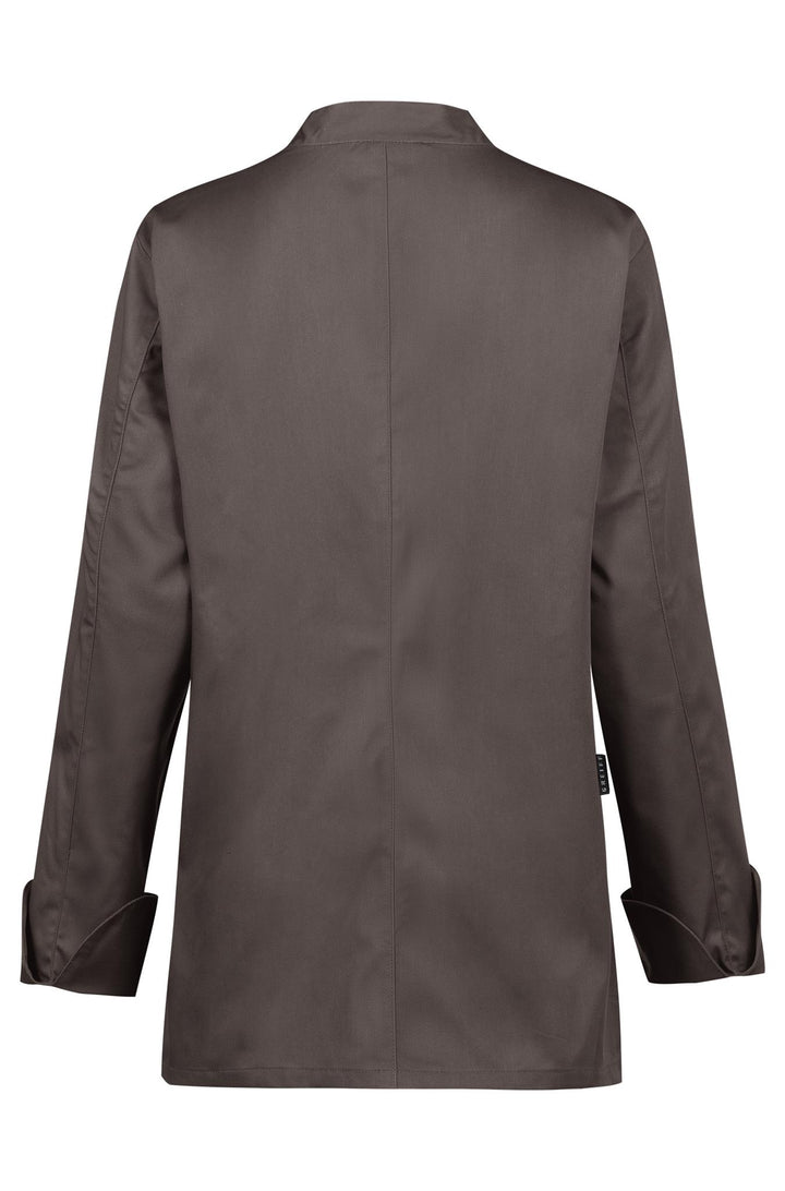 Damen Kochjacke mit verdeckten Druckknöpfen