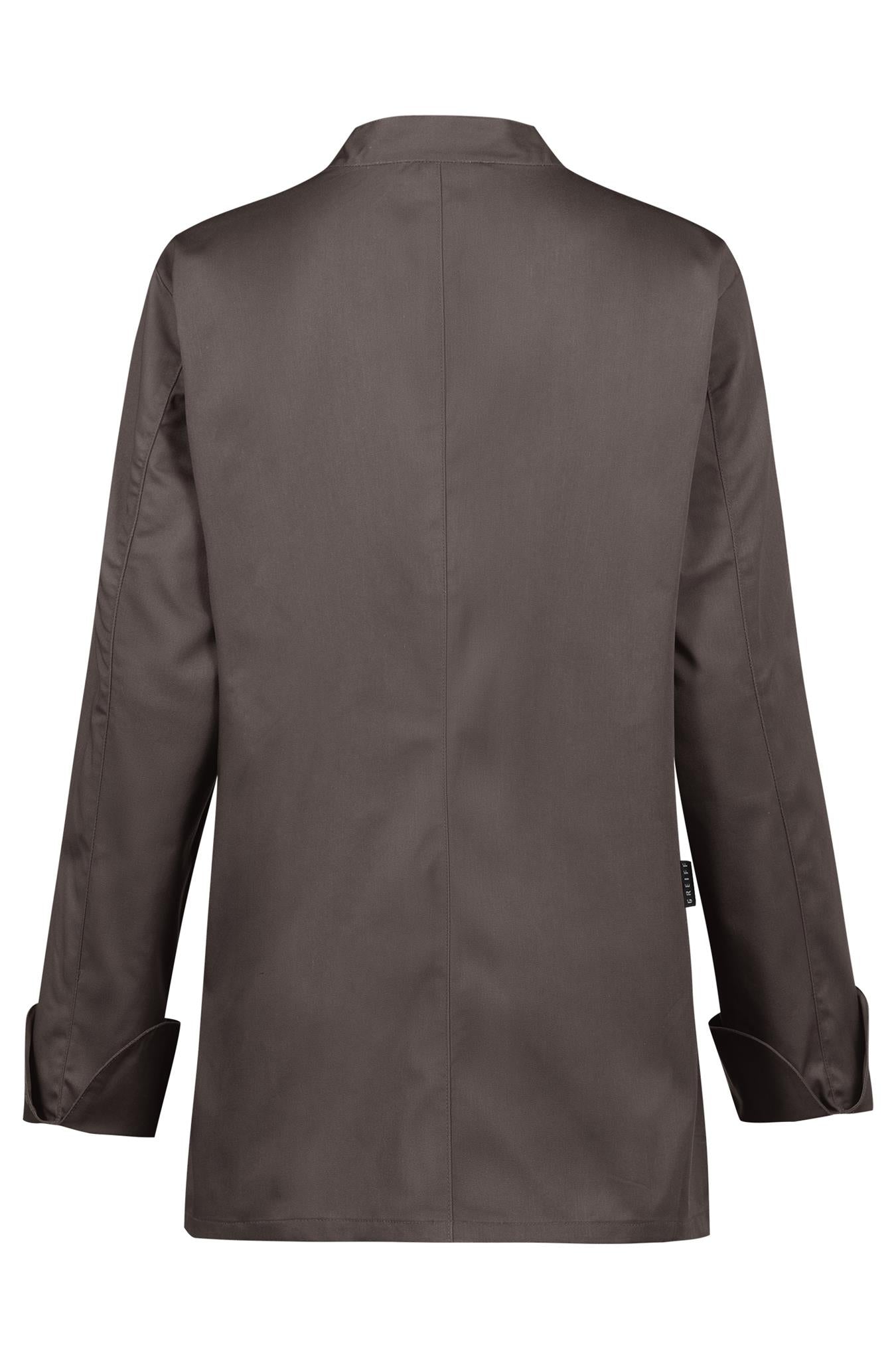 Damen Kochjacke mit verdeckten Druckknöpfen