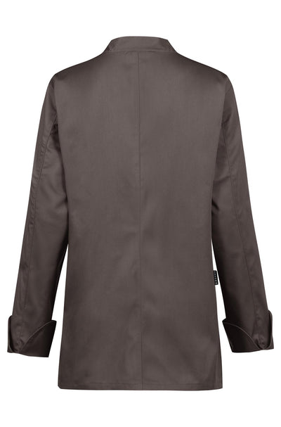 Damen Kochjacke mit verdeckten Druckknöpfen