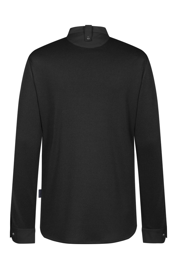 Kochhemd mit Jerseyeinsatz RF