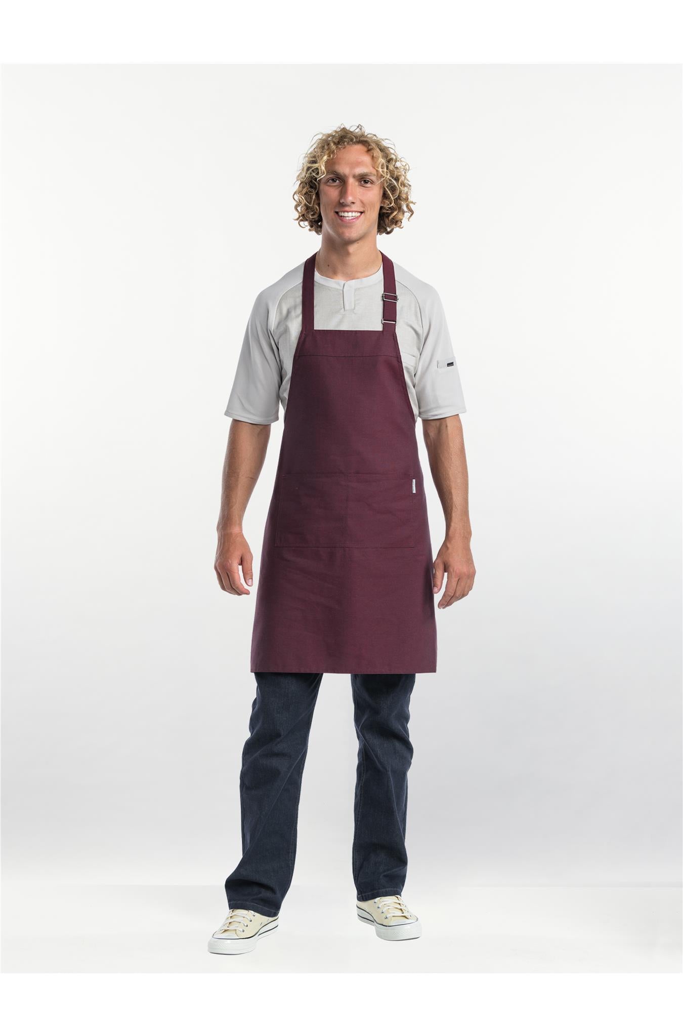 Bib Apron Base Chestnut