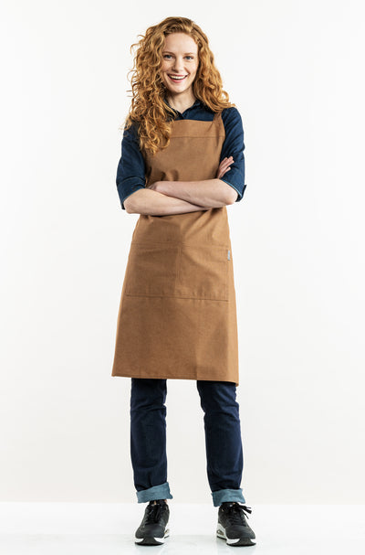 Bib Apron Base Chestnut
