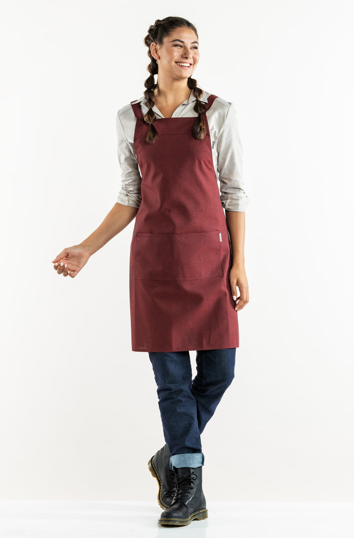 Bib Apron Base Chestnut