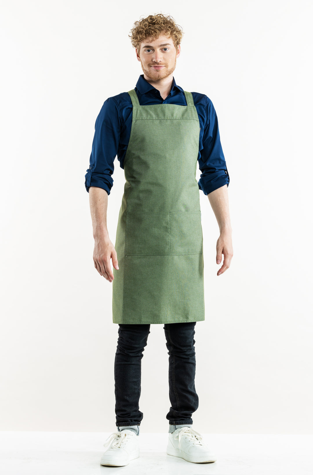 Bib Apron Base Chestnut