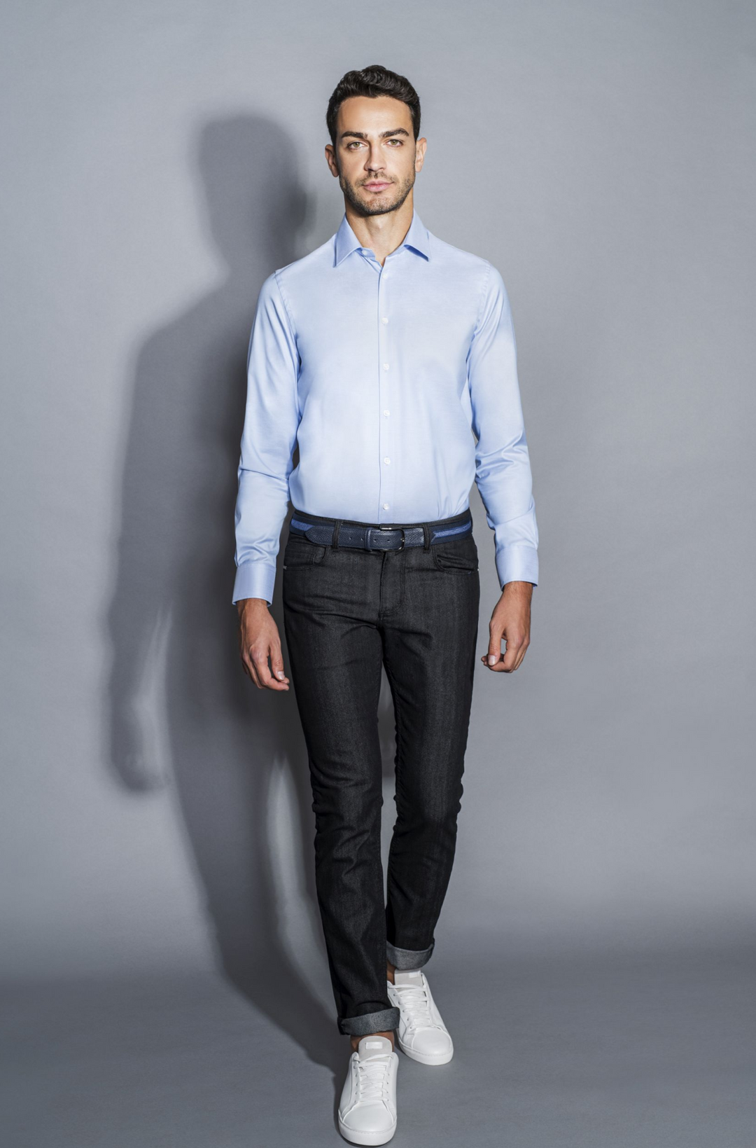 Herren-Hemd Kent Kragen Shape Fit