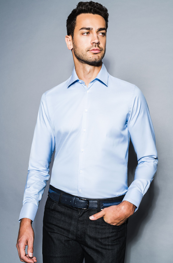 Herren-Hemd Kent Kragen Shape Fit