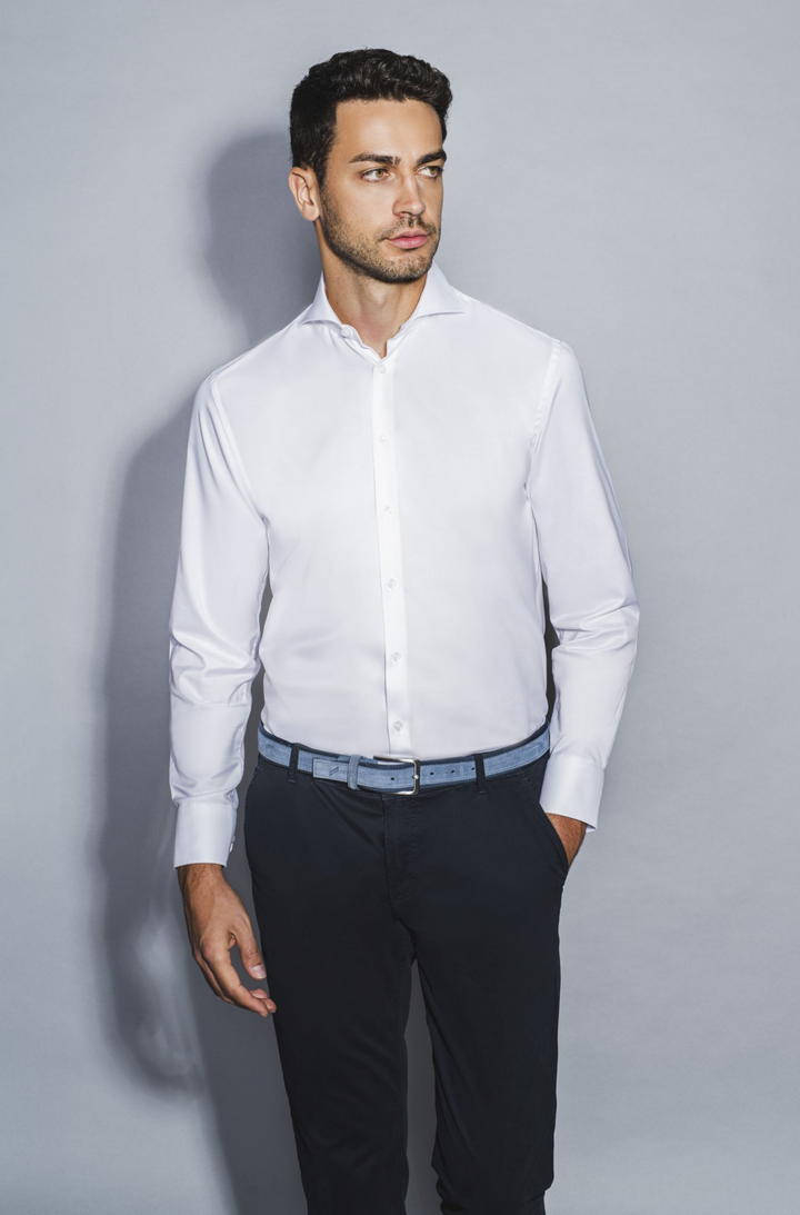 Herren-Hemd Haifisch Kragen Shape Fit