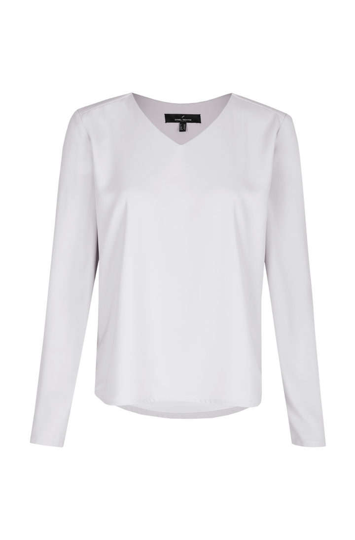 Damen-Crêpe Shirt