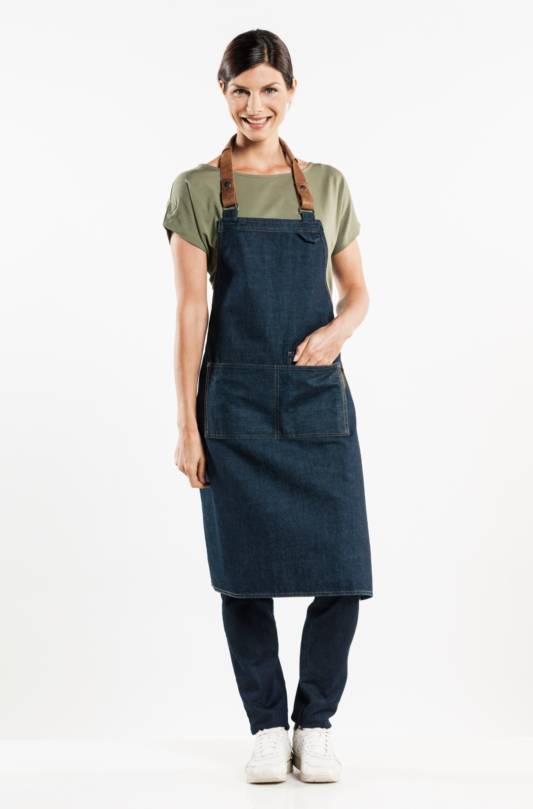 Latzschürze FORENE Blue Denim